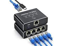 RJ45 Gigabit Ethernet Splitter
