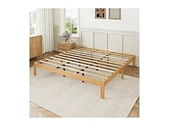Novilla Novilla 12 Inch King Bed Frame, Classic