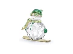 Swarovski Holiday Cheers Snowman Green