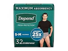Depend FIT-FLEX Incontinence Underwear for Men