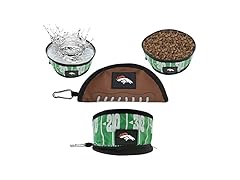 BRONCOS Collapsible Pet Bowl