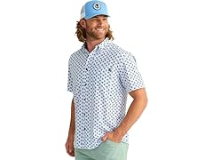 HUK Men's Kona Pattern Button Down
