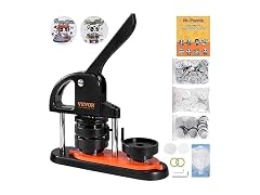 Button Maker Machine, 2.28 inch/58mm Pin Maker