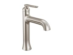 DELTA Bonacci Brushed Nickel Bathroom Faucet, Stainless