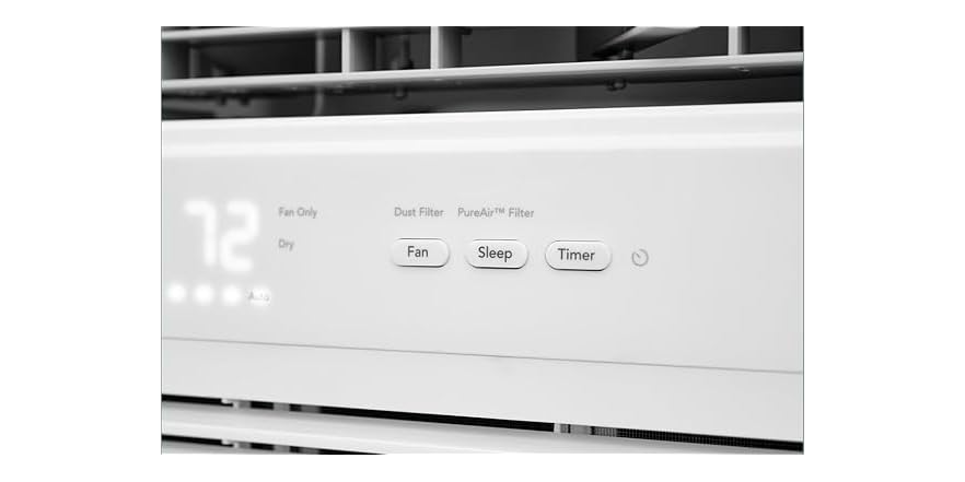 Frigidaire 8,000 BTU Window AC & Heater – Cools & Heats 350 Sq Ft - Image 4