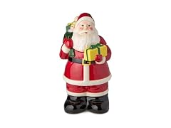 Cerified International Santa’s Retro Christmas Cookie Jar