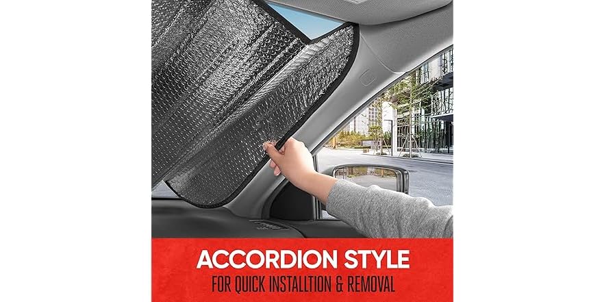 Motor Trend Motor Trend Front Windshield Sun Shade