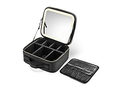 Makeup Bag with LED Mirror