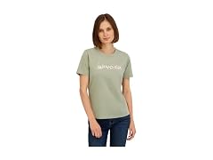 Spyder Women (L) Floral Wordmark Short Tee T-shirt