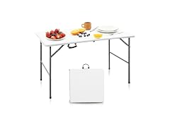 4ft Portable Folding Table