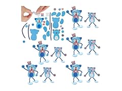 Fun Express Stand-Up Patriotic Pets Chenille Kit