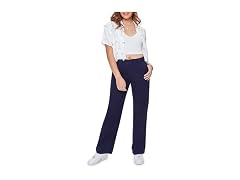 Forever 21  (S) Straight-Leg Twill Pants