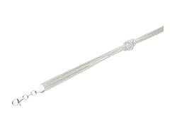 Multi Strand Popcorn Knot Bracelet