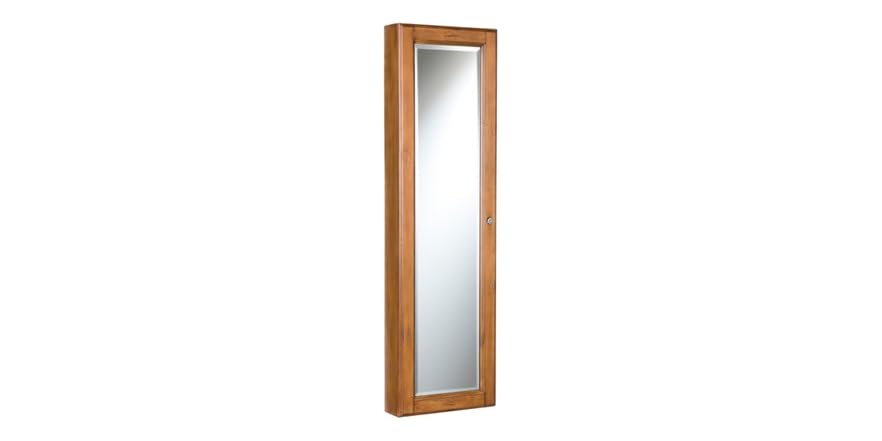 SEI Wall-Mount Jewelry Storage Mirror