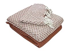 Allure 2-PK 100% Cotton Mosaic Throw