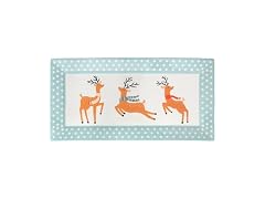 Boston International Rectangle Ceramic Platter Holiday