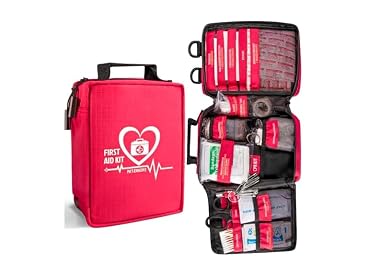 First Aid Kit with Labelled Compartment
