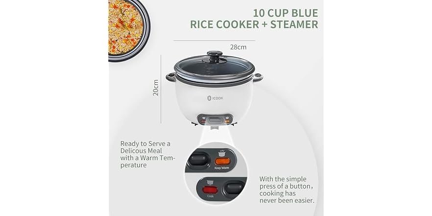 ICOOK Rice Cooker
