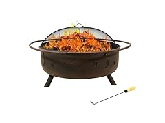Sunnydaze Decor 42" Steel Cosmic Fire Pit