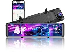 4K Rear View Mirror Camera | 12"