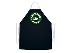 "Best Dad Ever" Apron-Black