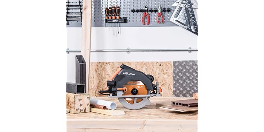 Evolution Power Tools R185CCS 7-1/4" TCT Multi-Material Cutting - View #7