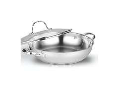 Cooks Standard Wok Stir Fry Pan with Glass Lid