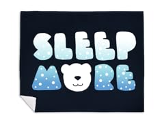 "Sleep More" Blanket