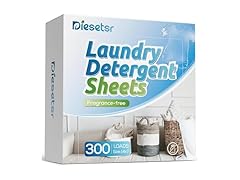 Unscented Laundry Detergent Sheets