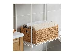 Suptinwear Waterproof Wicker Storage Basket 