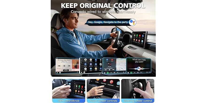 Wireless Android Auto Car Adapter