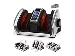 TISSCARE Foot Massager for Circulation and Pain Relief, 2023 Upgrade Shiatsu Foo (Open Box)