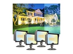 CINOTON 55W LED Flood Light 3CCT 4 Pack