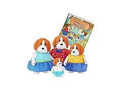 Li'l Woodzeez – The Houndsley Beagle Family – Set of 4