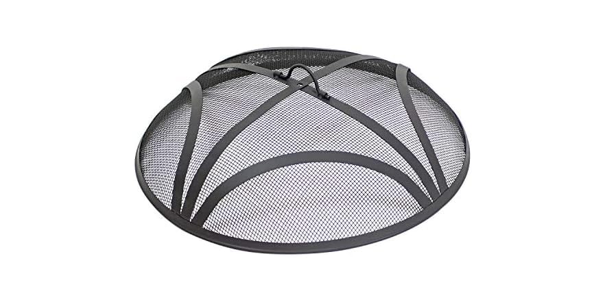 Sunnydaze 22" Reinforced Steel Mesh Spark Screen