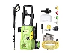 APIUEK 3800 PSI Electric Pressure Washer Green