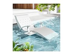 Sun Tanning Lounge Chair with Tray & Towel Ledge