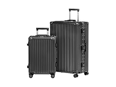 AnyZip W0893 Luggage AZ303 2pcs Black