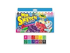 Mr. Sketch Scented Markers, Chisel Tip,