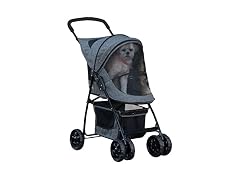 Pet Gear No-Zip Happy Trails Lite Pet Stroller