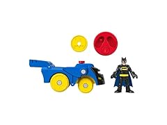 Fisher-Price Batman Toy Head Shifters Batmobile & Figure Set