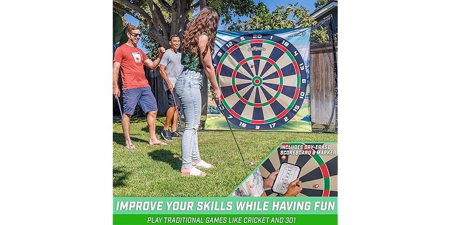 GoSports Chip N' Stick – Golf Chipping Game Mat with Sticky Balls - Image 6