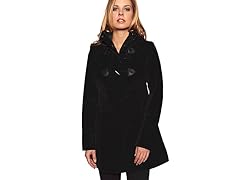 Women's Toggle Hooded Coat