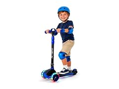 Nattork Blue Kids Scooter for Age 3-11