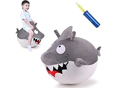 iPlay iLearn Plush Ride-On Shark