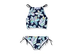 Kanu Girls Navy Floral Tankini (14)