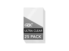GBC Laminating Sheets, Thermal Laminating Pouches 25Pk