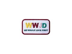 MOKOBOIZ WWJD He Would Love First Patch