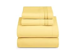 Hearth & Harbor Queen 4 Piece Bed Sheet Set