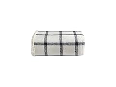 Eddie Bauer  Blanket, Beige/Charcoal